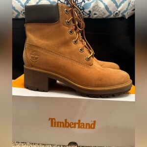 Timberland Women's Brown Lace-Up Boots